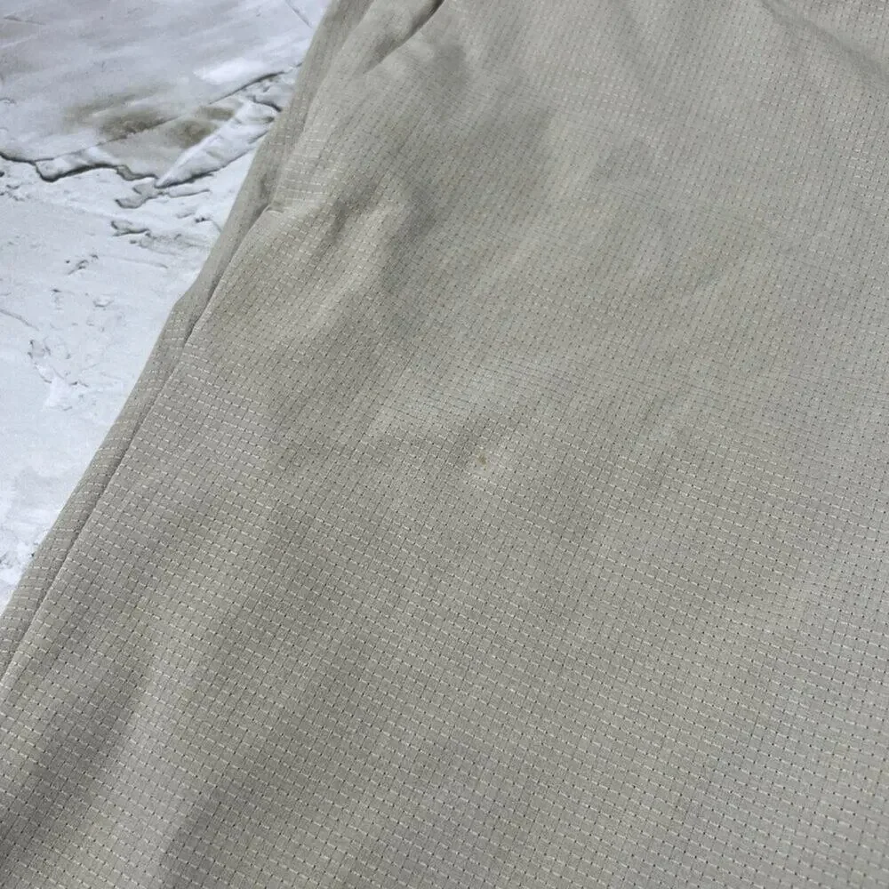 Lululemon Commission Slim Pant Ventlight SIZE 31 Gray Beige Chino
